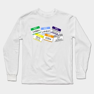 Ezra Bridger name tags variant 2 Long Sleeve T-Shirt